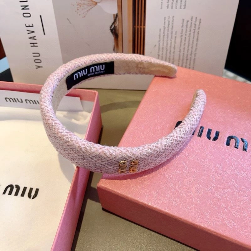 Versatile Miu Miu Hair Hoop 263999