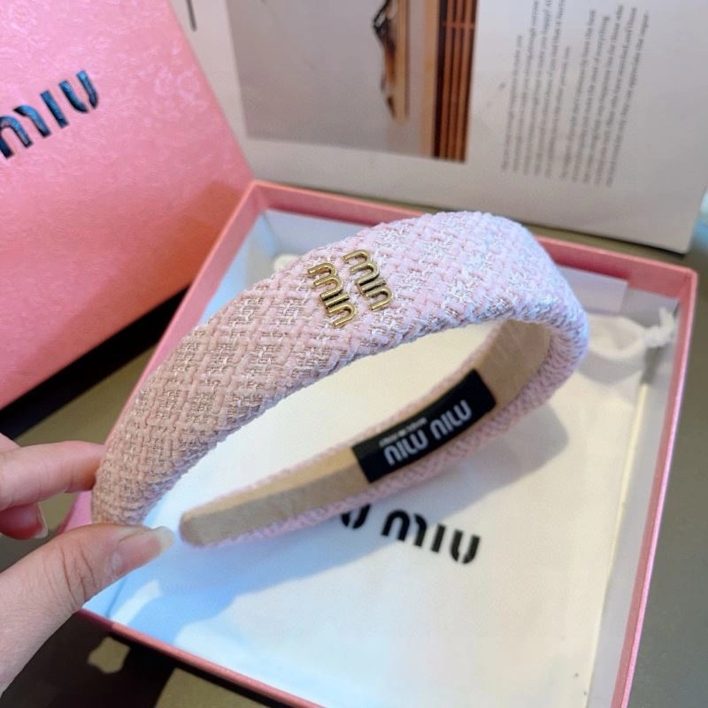 Versatile Miu Miu Hair Hoop 263999