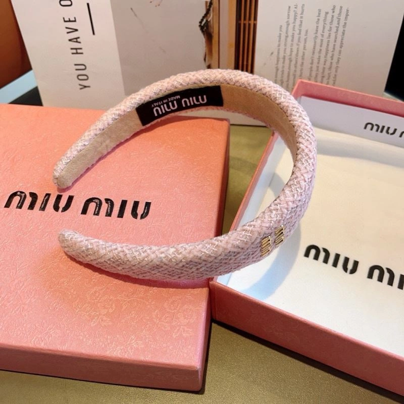 Versatile Miu Miu Hair Hoop 263999