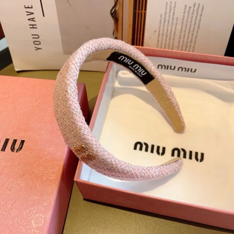 Versatile Miu Miu Hair Hoop 263999