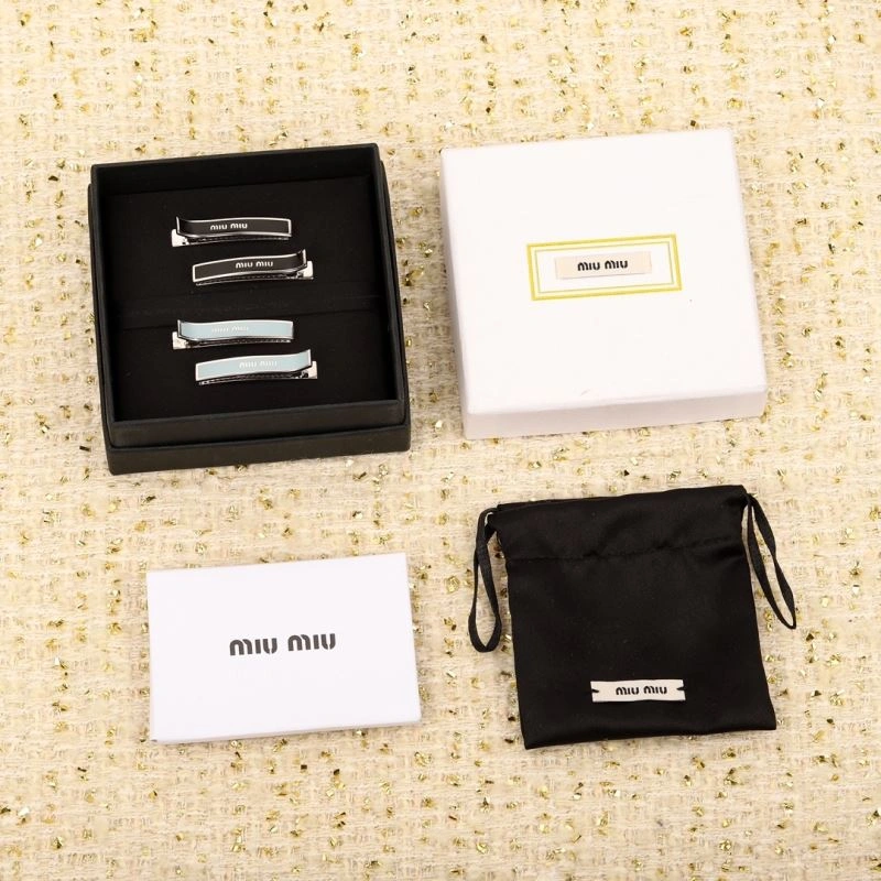 Miu Miu Hairpins RelaxedFit 213849