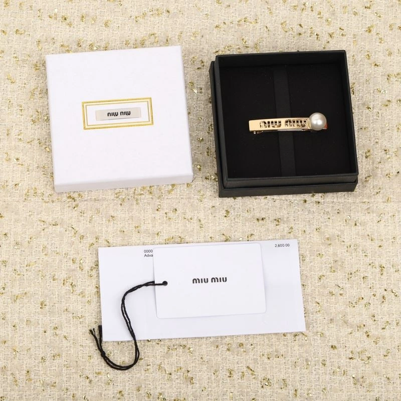 EyeCatching Miu Miu Hairpins 213413