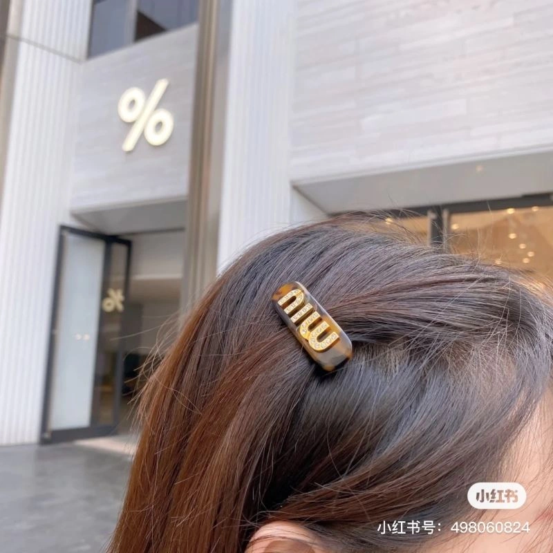 Miu Miu Hairpins Comfortable 213415