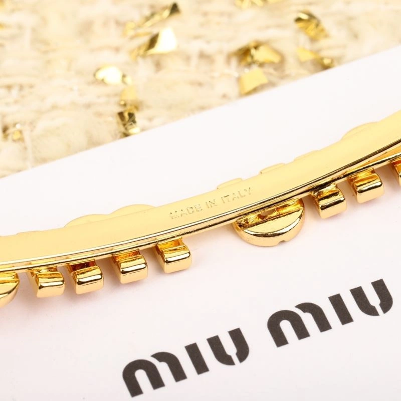 Resilient Miu Miu Hairpins 214153