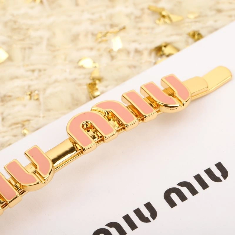 Resilient Miu Miu Hairpins 214153
