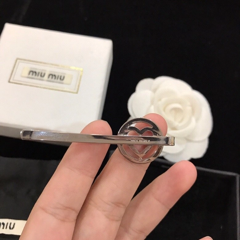 RelaxedFit Miu Miu Hairpins 212868