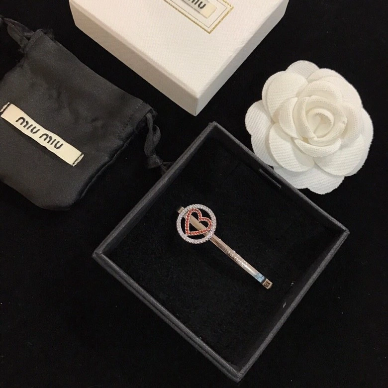 RelaxedFit Miu Miu Hairpins 212868