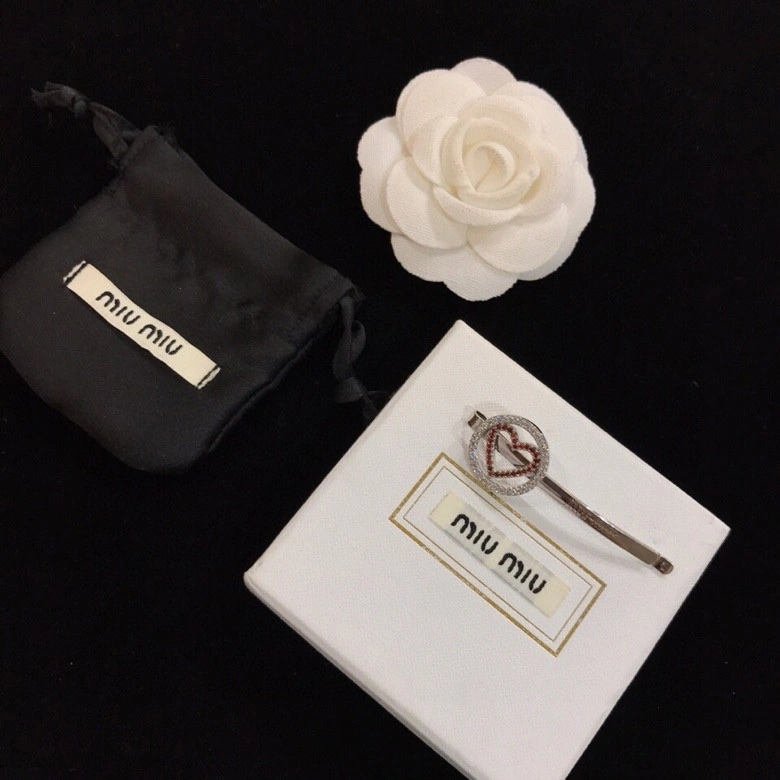 RelaxedFit Miu Miu Hairpins 212868