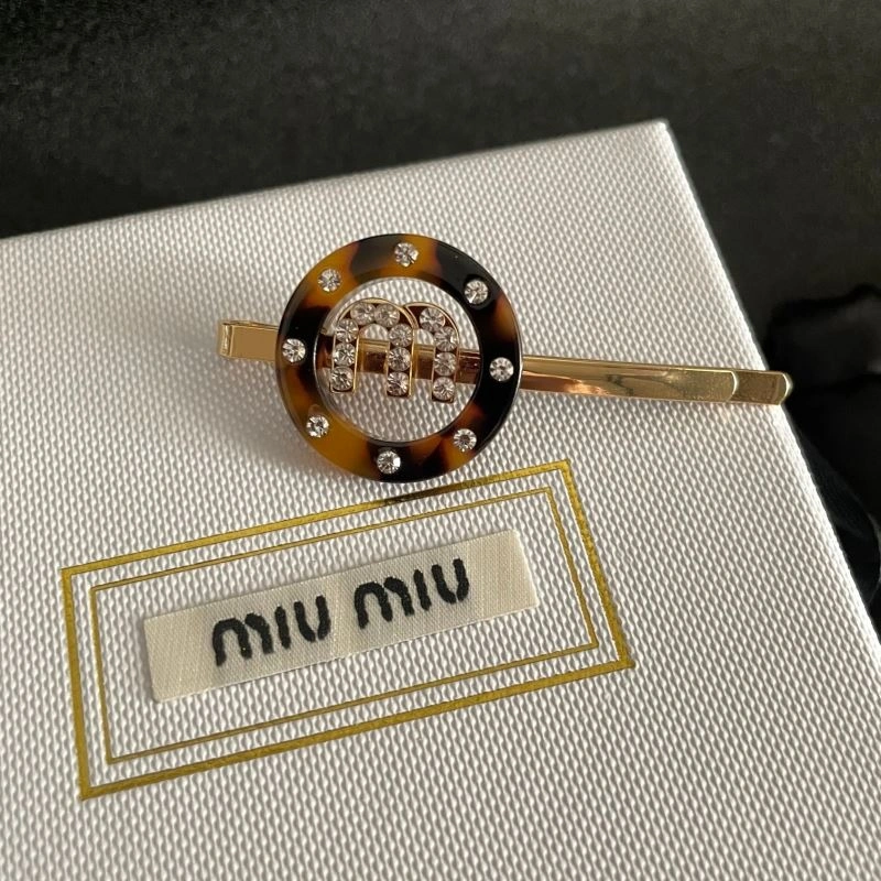 Tailored Miu Miu Hairpins 212867