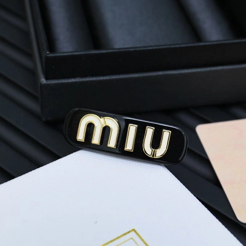 Thermal Miu Miu Hairpins 212865