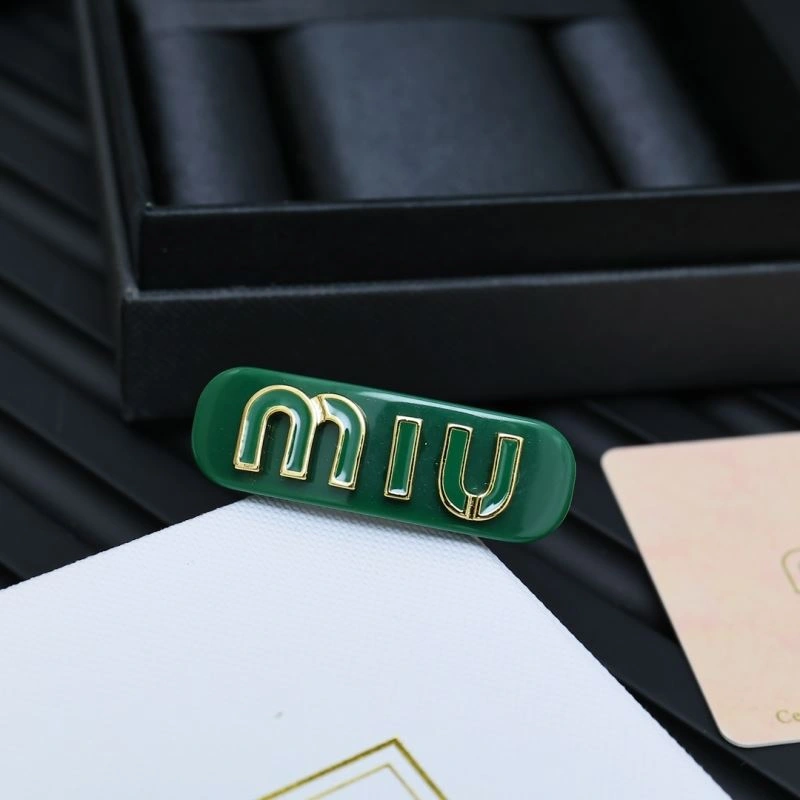 Thermal Miu Miu Hairpins 212865