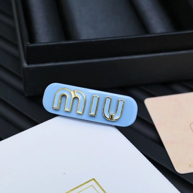 Thermal Miu Miu Hairpins 212865