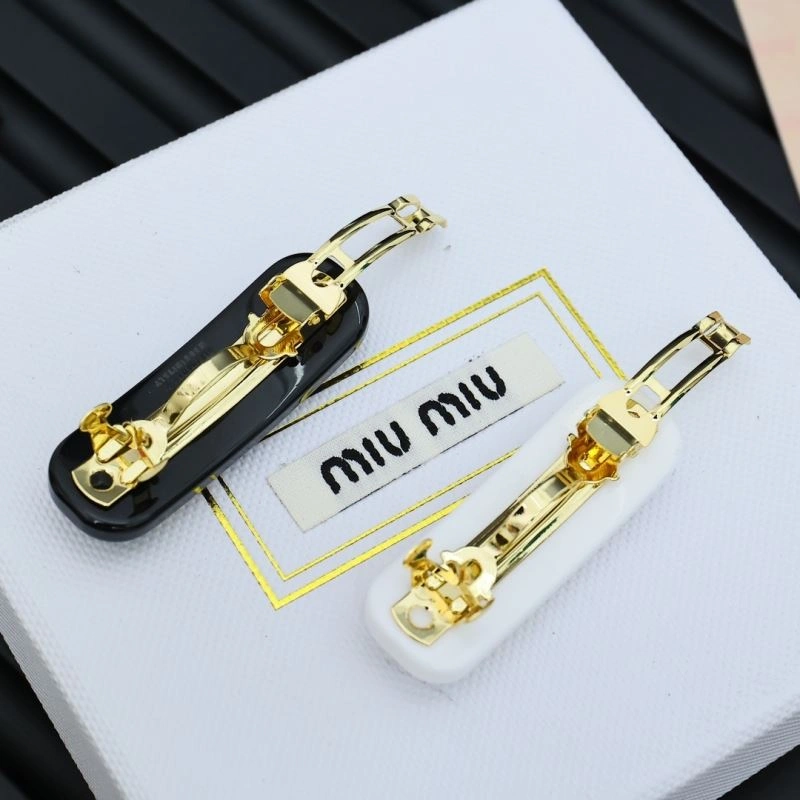 Thermal Miu Miu Hairpins 212865
