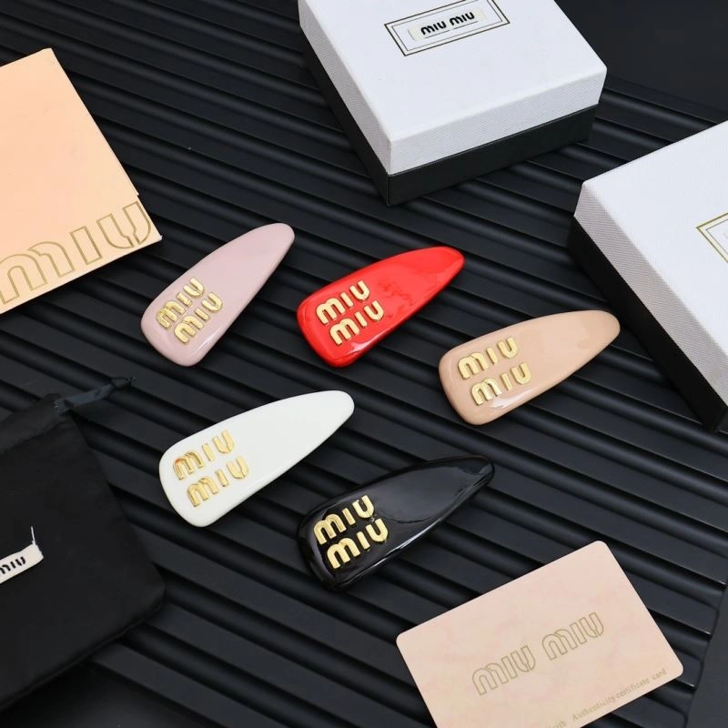 Compact Miu Miu Hairpins 211817