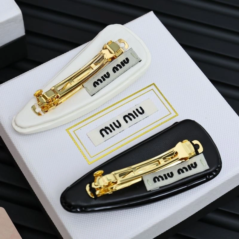 Compact Miu Miu Hairpins 211817