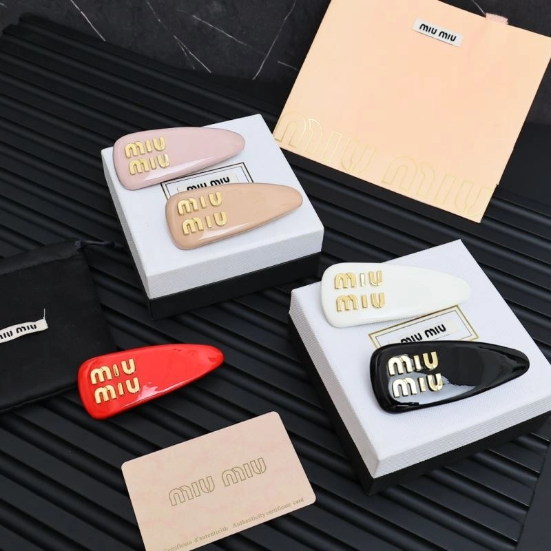 Compact Miu Miu Hairpins 211817