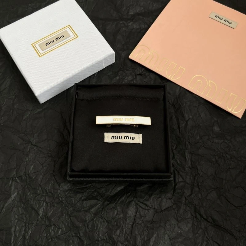 Trendsetting Miu Miu Hairpins 211793