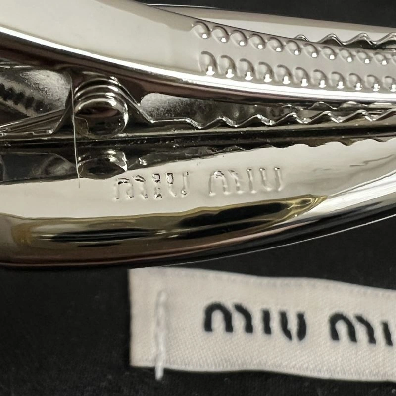 Miu Miu Hairpins Durable 211125