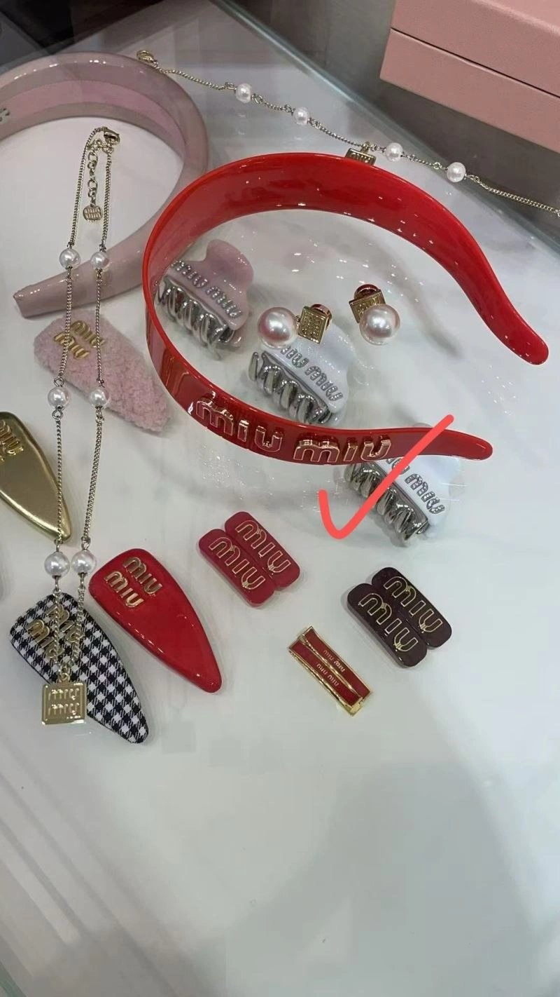 Classic Miu Miu Hairpins 211124