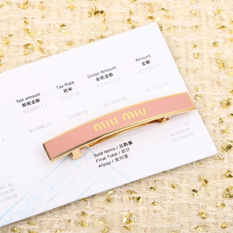 Stylish Miu Miu Hairpins 211120