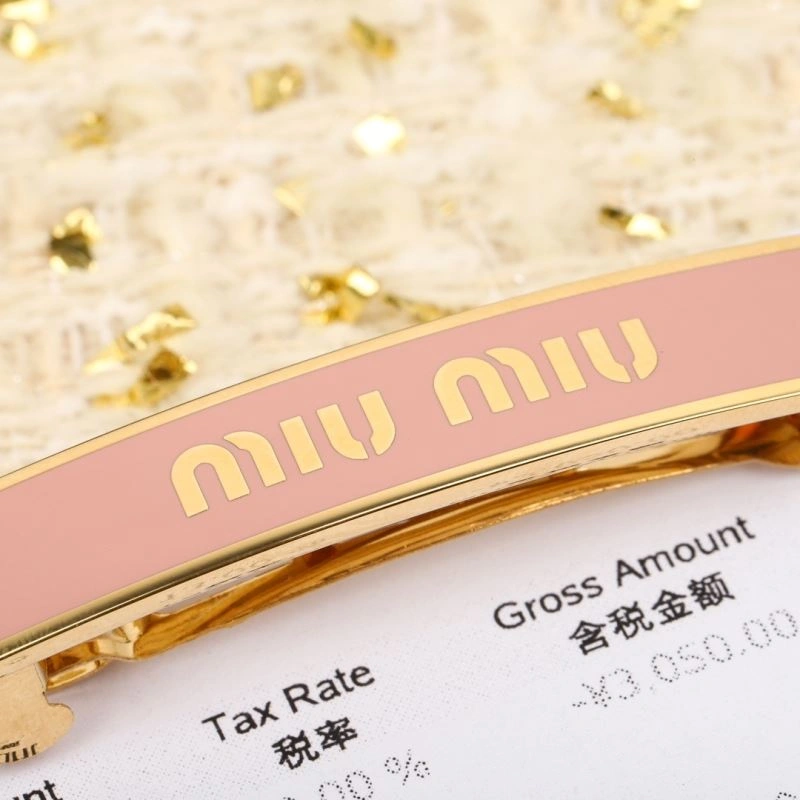 Stylish Miu Miu Hairpins 211120