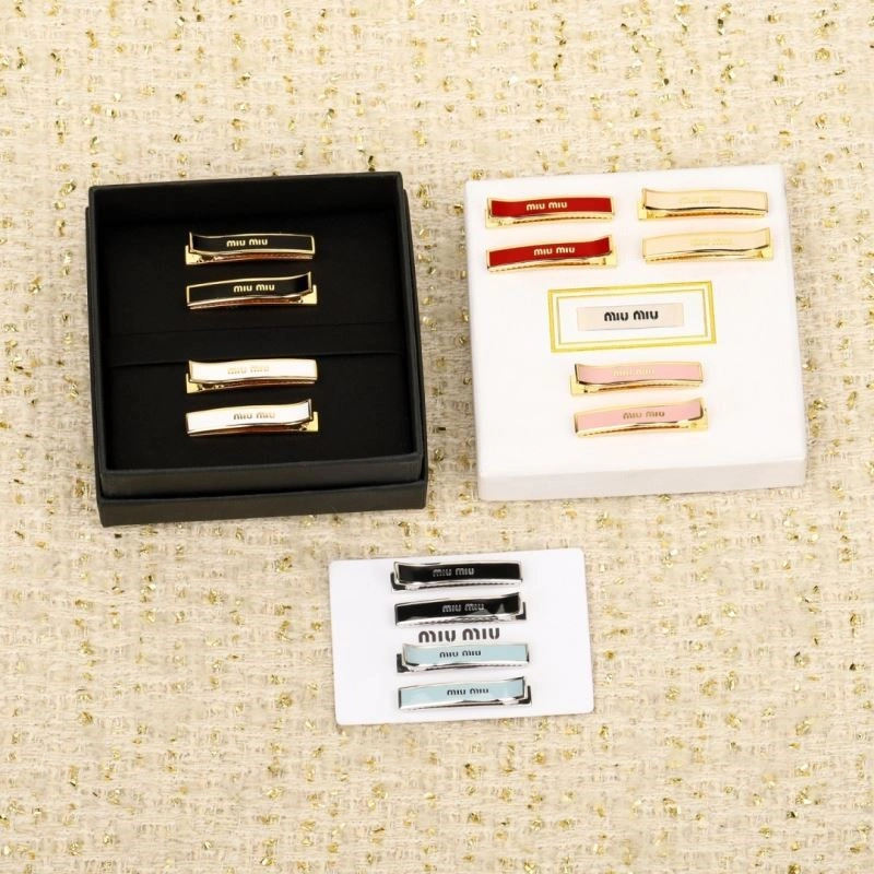 SmoothTexture Miu Miu Hairpins 210497