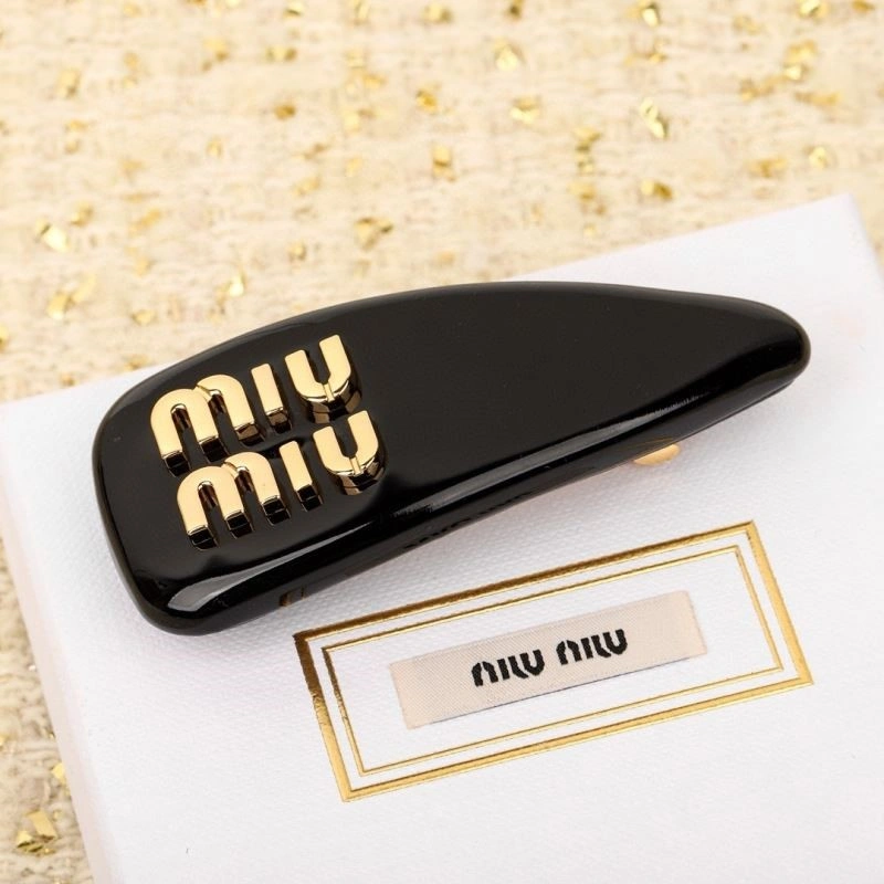 Minimalist Miu Miu Hairpins 209696