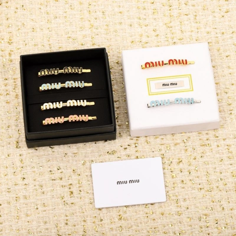 Bold Miu Miu Hairpins 209705