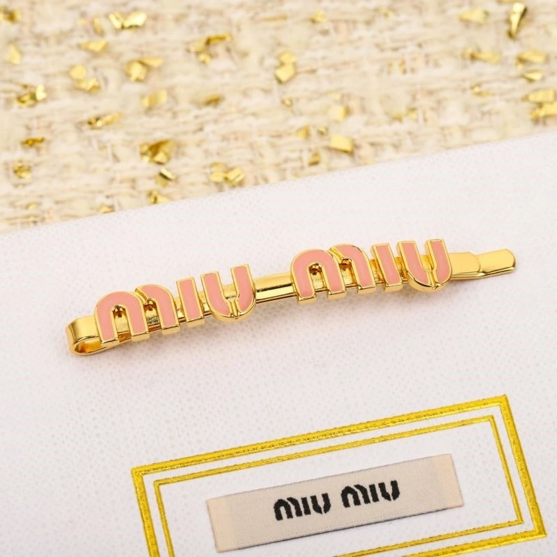 Bold Miu Miu Hairpins 209705