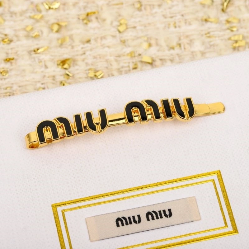 Bold Miu Miu Hairpins 209705