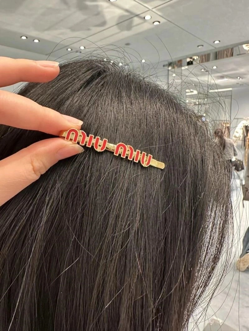 Bold Miu Miu Hairpins 209705