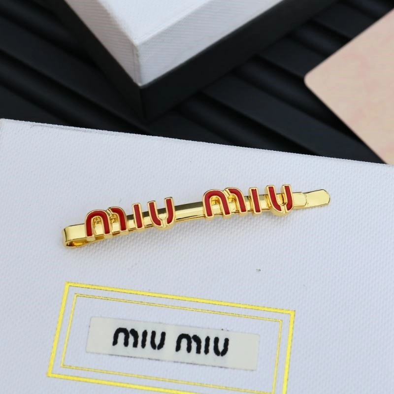 Modern Miu Miu Hairpins 209701
