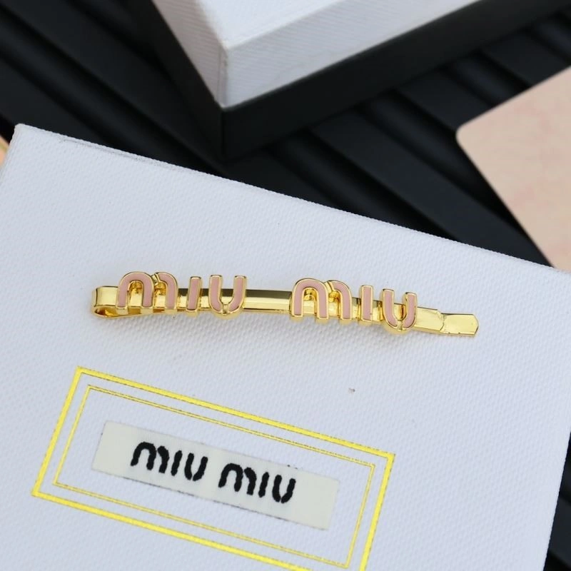 Modern Miu Miu Hairpins 209701