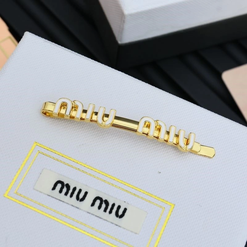Modern Miu Miu Hairpins 209701