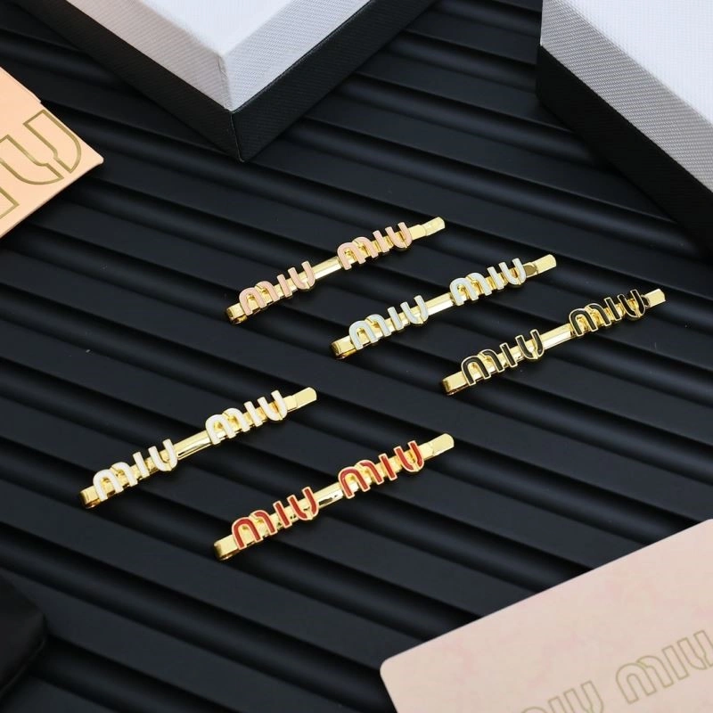 Modern Miu Miu Hairpins 209701