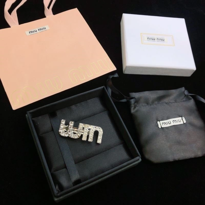 Seasonal Miu Miu Hairpins 209167