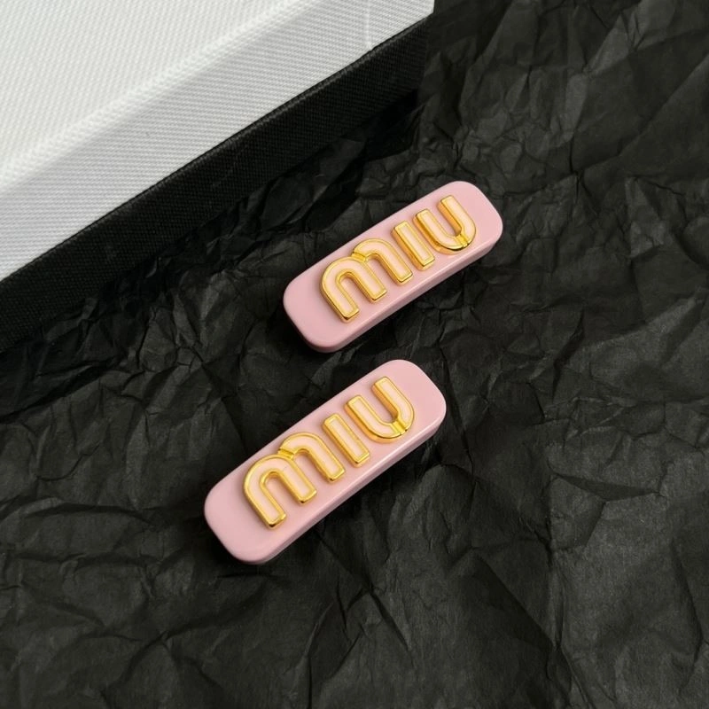 Supportive Miu Miu Hairpins 208543