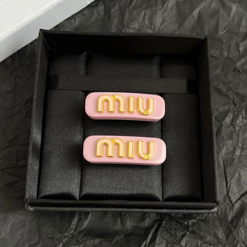 Supportive Miu Miu Hairpins 208543