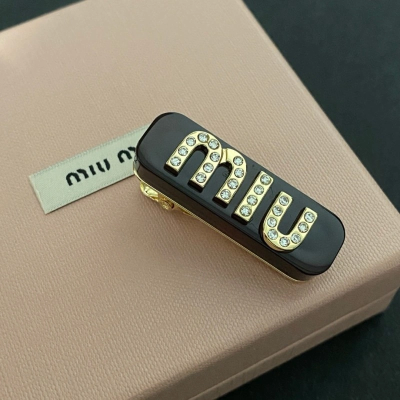 Minimalist Miu Miu Hairpins 207814