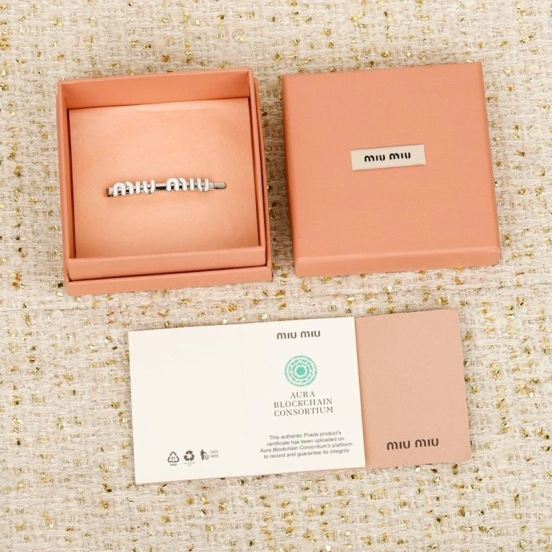 Miu Miu Hairpins Reliable 207809