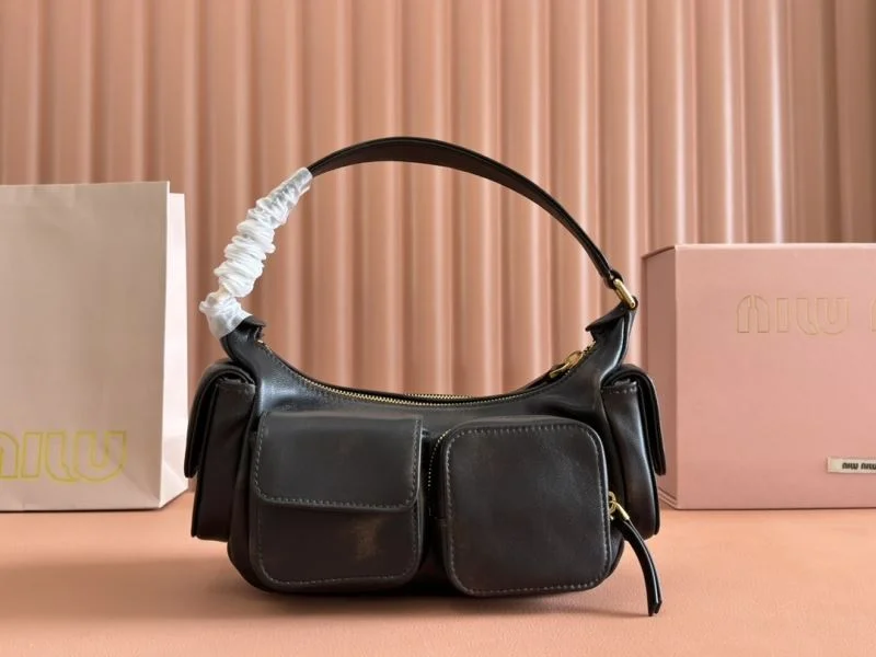 Miu Miu Hobo Bags Soft 49124