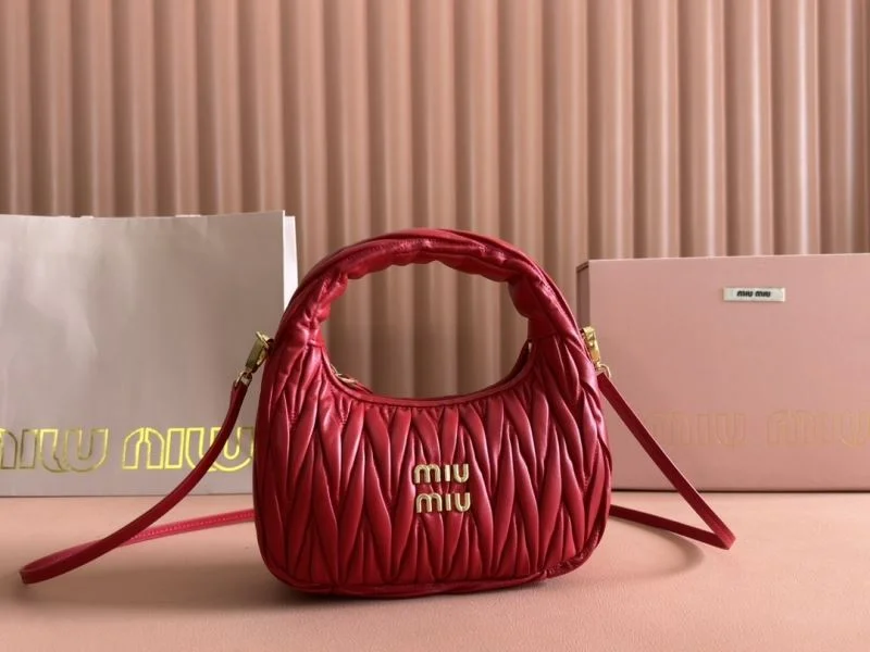 Comfortable Miu Miu Hobo Bags 49156