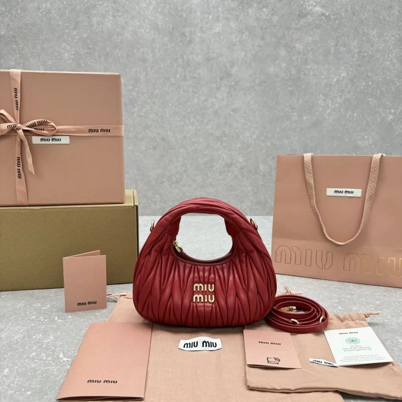 Miu Miu Hobo Bags Minimalist 55770