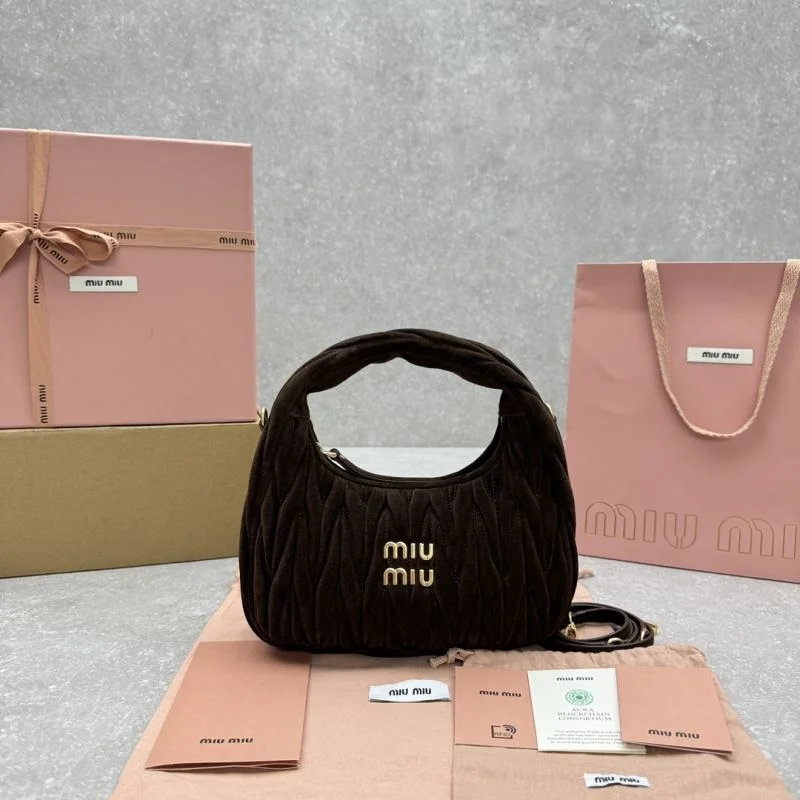 Miu Miu Hobo Bags Soft 55713