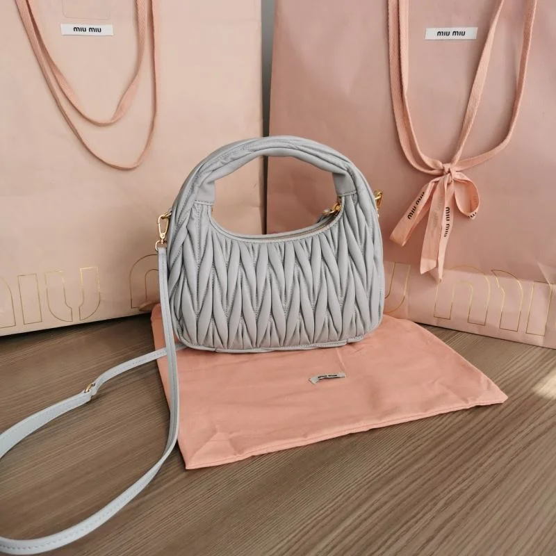 Breathable Miu Miu Hobo Bags 43785
