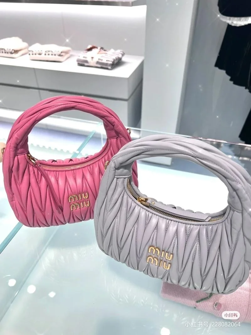 Breathable Miu Miu Hobo Bags 43785
