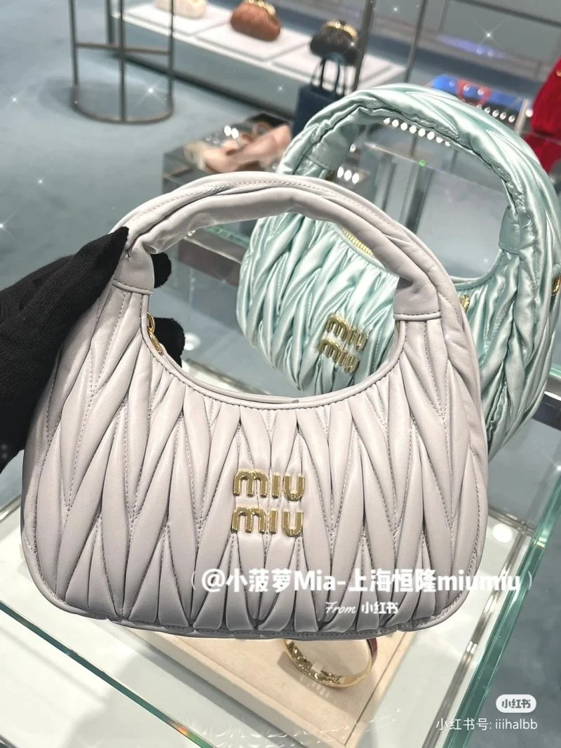 Breathable Miu Miu Hobo Bags 43785
