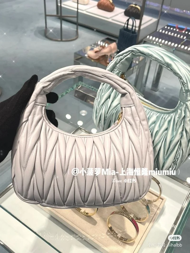 Breathable Miu Miu Hobo Bags 43785