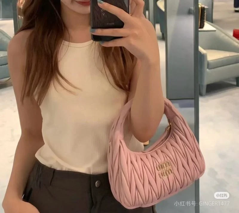 Functional Miu Miu Hobo Bags 43562
