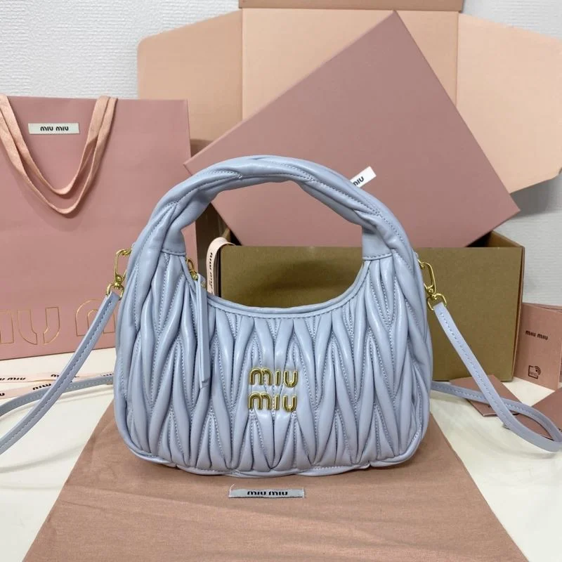 ZipUp Miu Miu Hobo Bags 43561